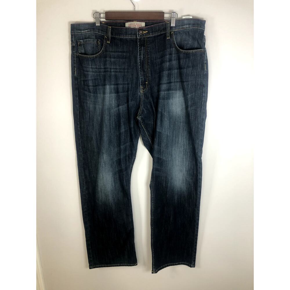 Wrangler Men's Jeans Size 42X32 Dark Blue